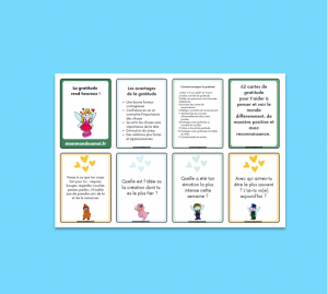 Cartes gratitude
