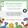 Kit anniversaire dinosaure