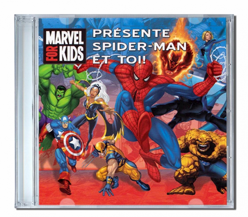 cd_personnalise_enfant_spiderman