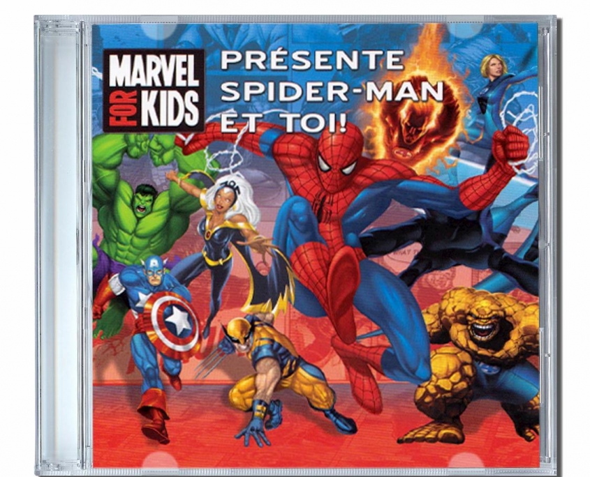 cd_personnalise_enfant_spiderman