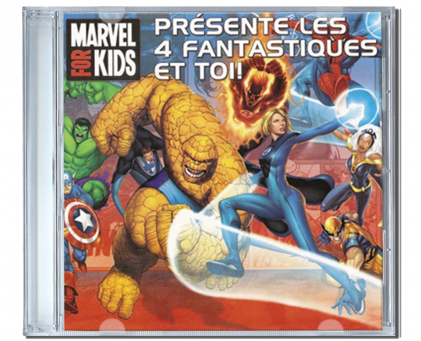 les 4 fantastiques transparent